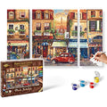 Schipper Paris Nostalgie Triptych Paint by Numbers Kit - 50 x 80 cm