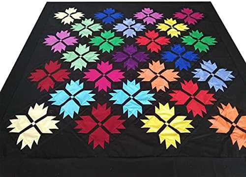 50-Piece Precut Cotton Fabric Squares for Quilting – 12x12"