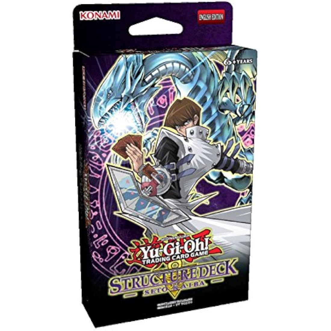 Yu-Gi-Oh! TCG Seto Kaiba Structure Deck – 45 Card Trading Card Set