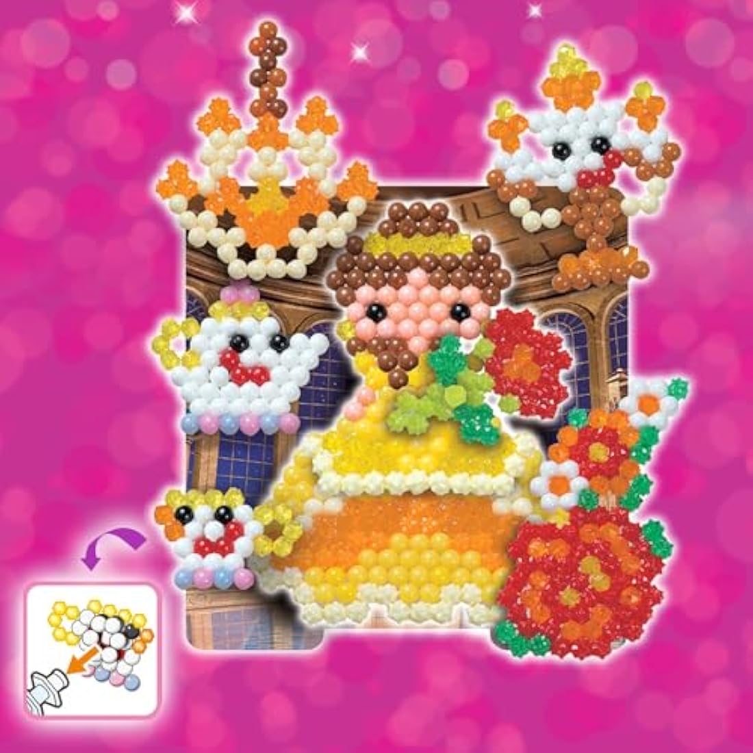 Aquabeads Disney Princess Creation Cube - 2,500 Piece Art & Craft Kit