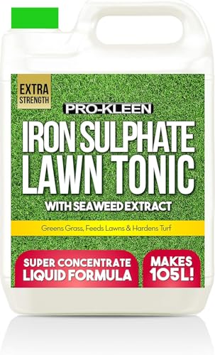 Pro-Kleen Iron Sulphate Lawn Tonic - Liquid Grass Fertilizer (5 Litres)
