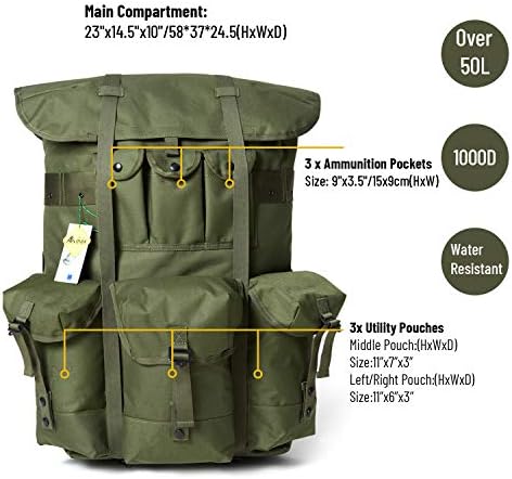 MT Military Alice Pack | Army Survival Combat Tactical Rucksack Backpack