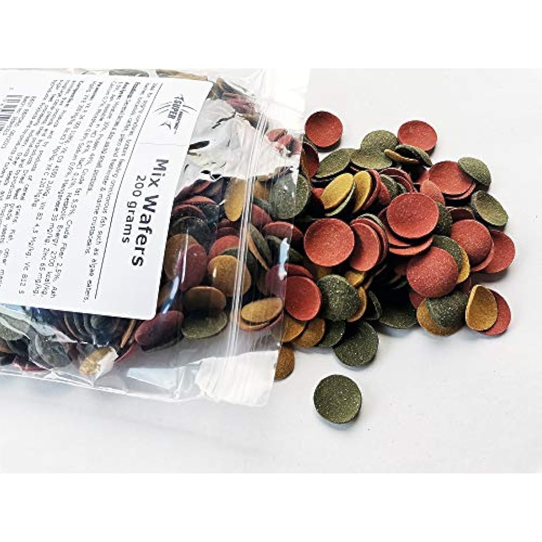 Montaur Tropical Bottom Fish Mix Wafers – Pleco & Catfish Food (200g)