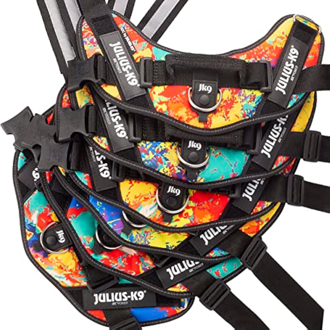 Julius-K9 IDC Powerharness | Durable Reflective Dog Harness - Size XL/2