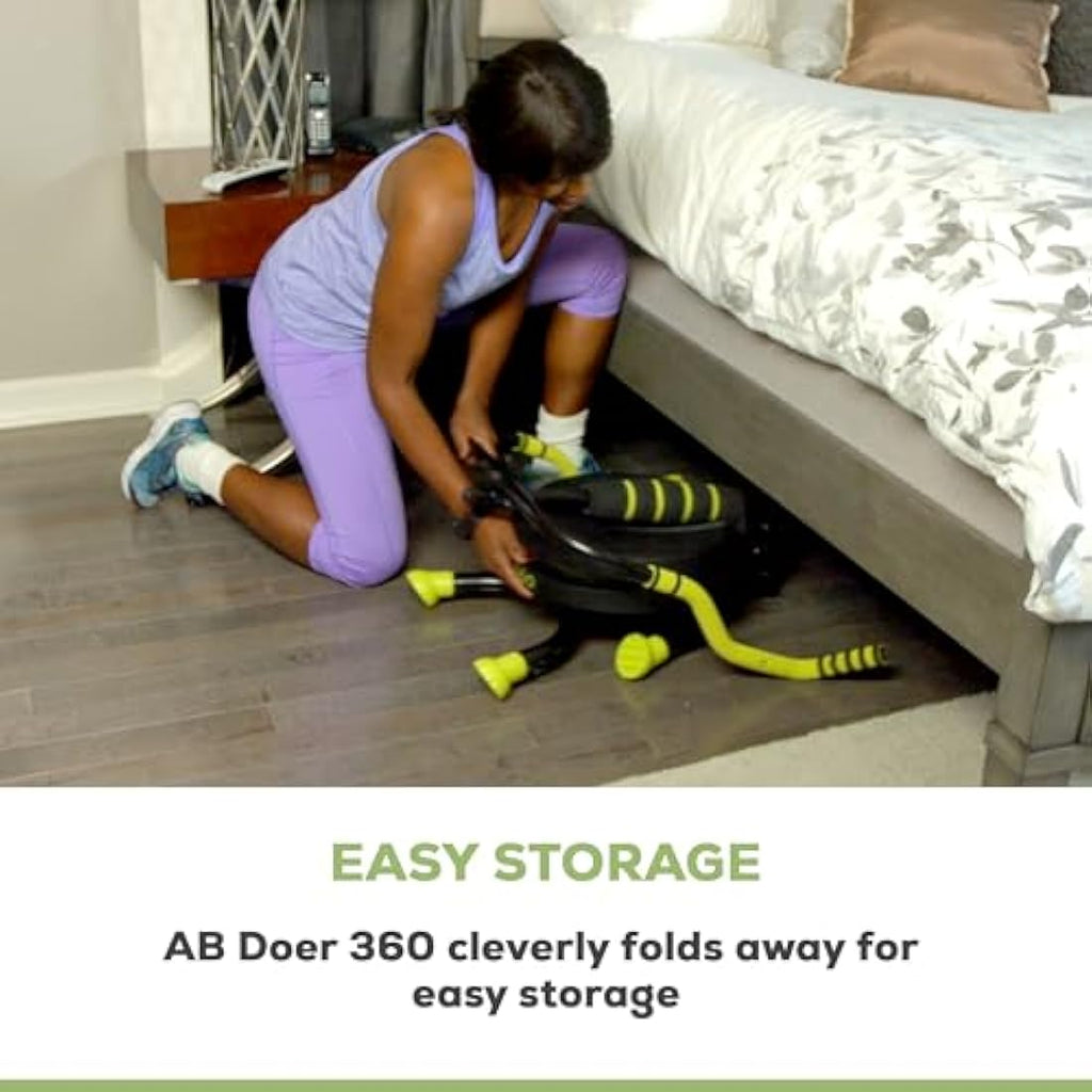 AB Doer 360 Core Exercise Machine – Full-Body Home Fitness Equipment