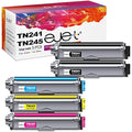 ejet TN241 TN245 Compatible Toner Cartridges for Brother DCP-9020CDW - 5 Pack