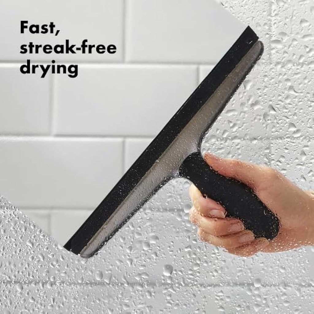 OXO Good Grips Shower Squeegee – Stainless Steel Bathroom Cleaner