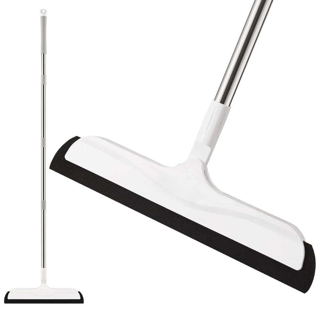 Mitclear Floor Squeegee Mop for Wet Room, Shower Sweeper Long Handle 50 IN - image 1
