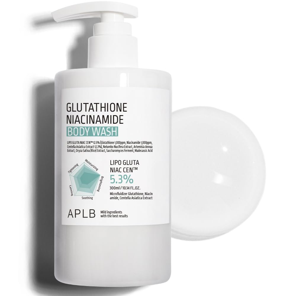 APLB Glutathione Niacinamide Shower Gel – Brightening Korean Body Wash