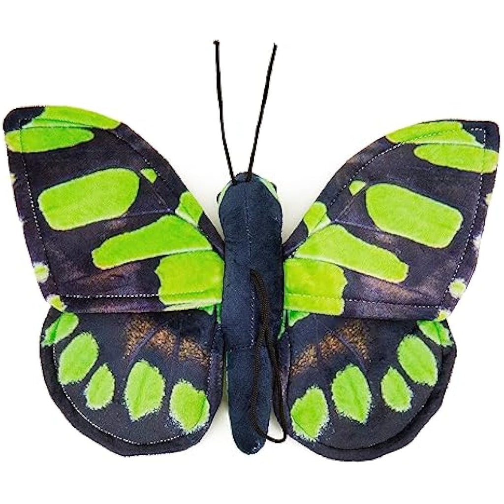 Zappi Co Malachite Butterfly Plush – 100% Recycled Stuffed Animal Toy
