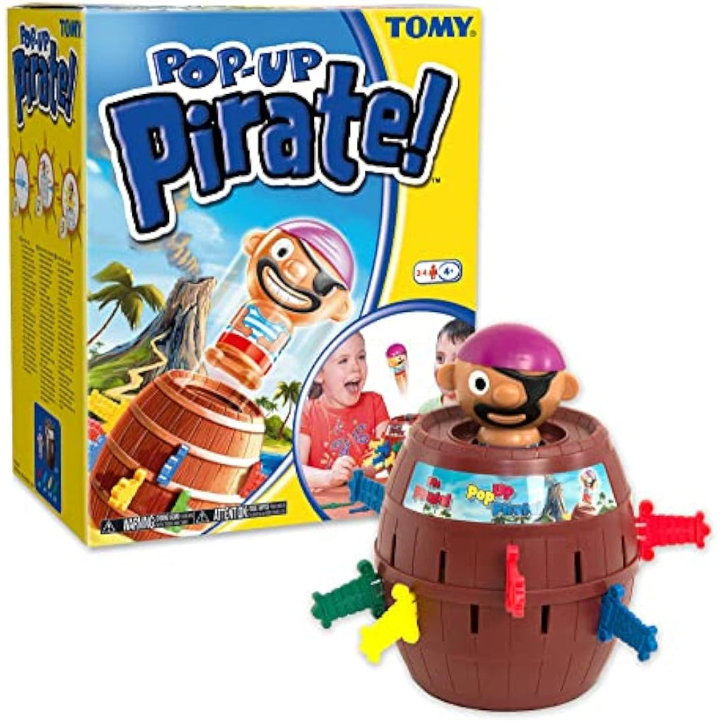 TOMY Pop Up Pirate Classic Action Board Game for Kids and Families