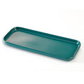 Ceramic Bathroom Tray | Kitchen Sink Organizer - Blackish Green