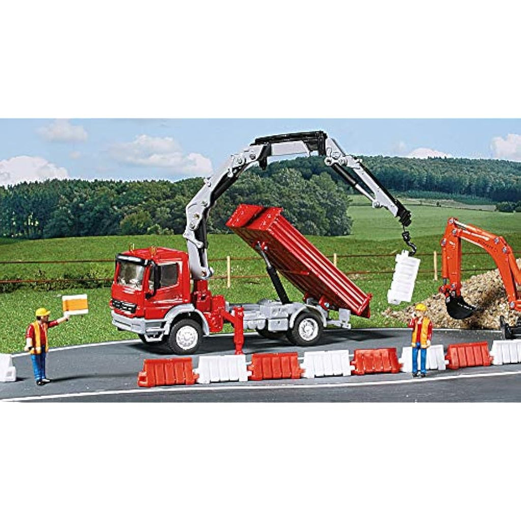siku 3534 Mercedes-Benz Atego Lorry with Crane – 1:50 Diecast Model