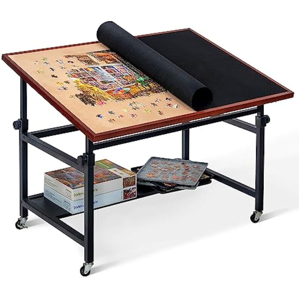 Lavievert 1500 Piece Jigsaw Puzzle Board – Adjustable Tilting Table