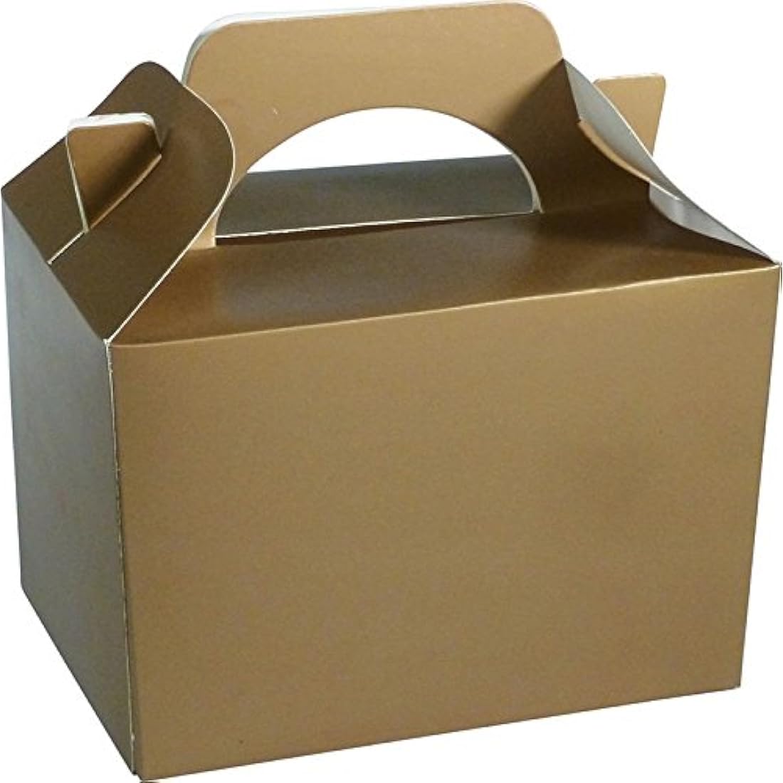 Lotus Gold Party Favor Boxes – 50-Pack Recyclable Loot Treat Containers