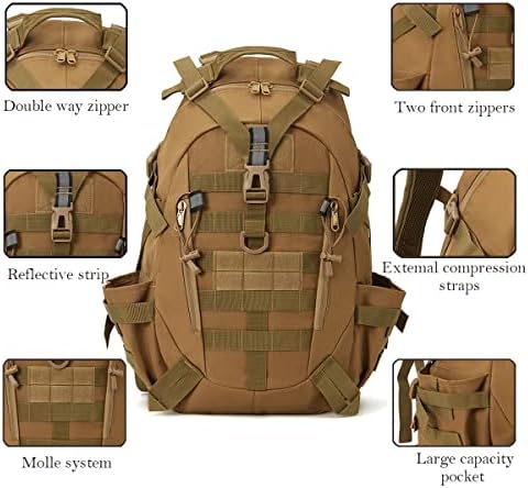 Military Tactical Backpack – Large Molle Assault Pack