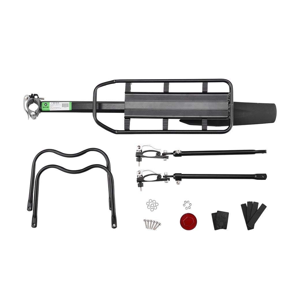 ROCKBROS Rear Bike Pannier Rack - Adjustable Quick Release Cargo Carrier