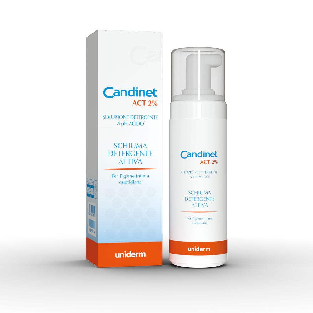 Uniderm Candinet Act 2% Intimate Cleansing Mousse for Women – 150ml