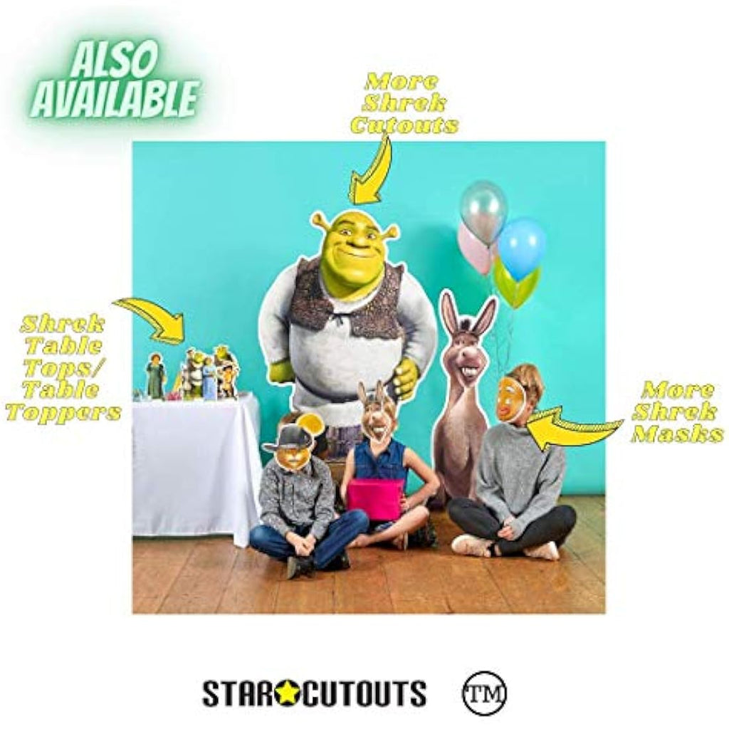Shrek Lifesize Cardboard Cutout – 170cm Movie Standee by