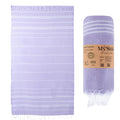 MyStilo XXL Sauna Towel | 100x200cm Recycled Cotton Hammam Beach Towel
