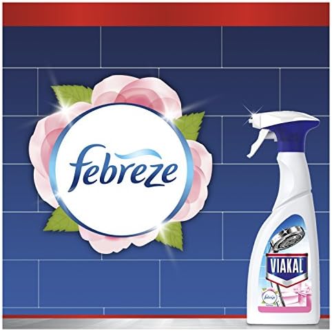 Viakal Limescale Remover Spray – Fresh Spring Rose Scent – 10 x 500ml