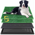 BRIAN & DANY Dog Toilet - Indoor Puppy Potty with 2 Grass Mats