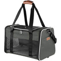 Airline Approved Soft-Sided Collapsible Pet Carrier - Brown