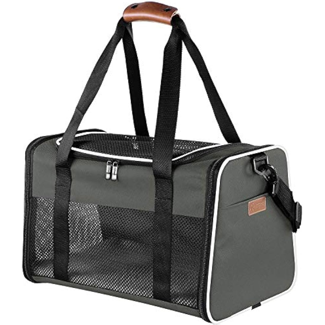 Airline Approved Soft-Sided Collapsible Pet Carrier - Brown