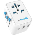 MyTravelPal Universal Travel Adapter with USB-C - Worldwide Plug Adapter