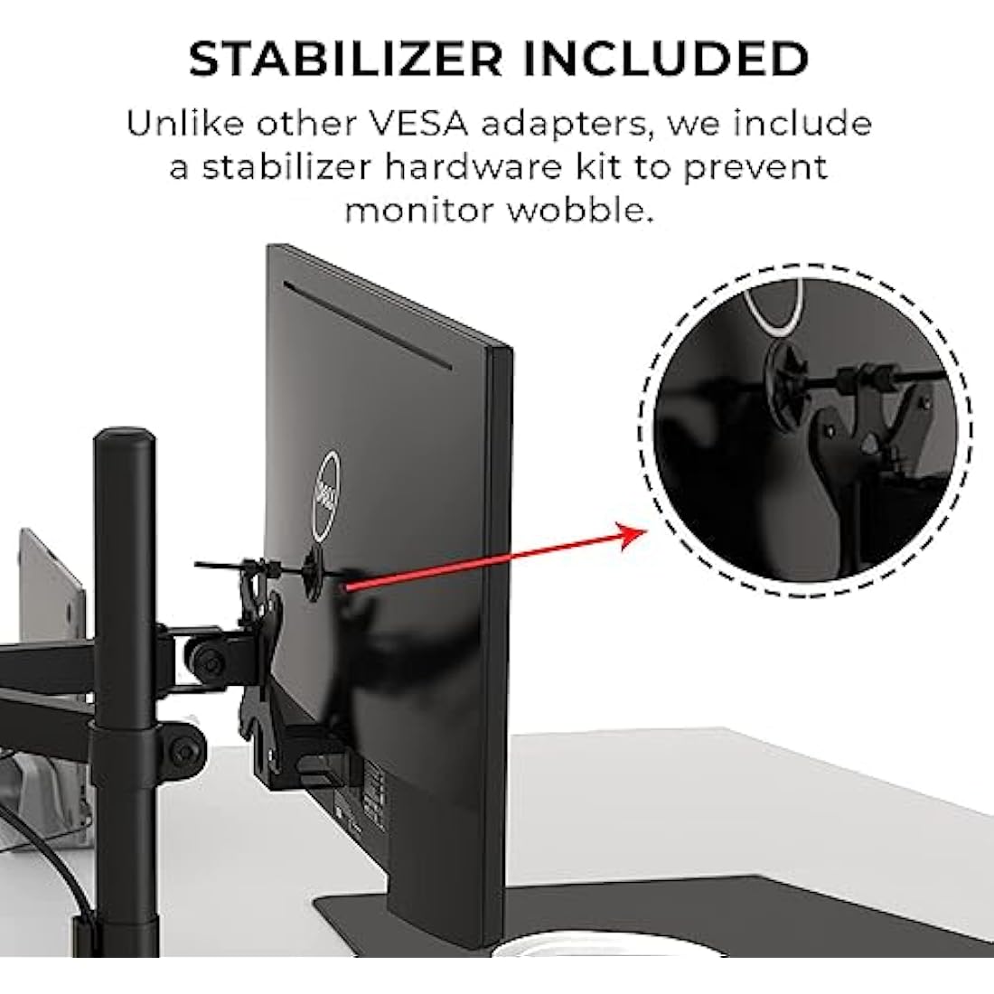 HumanCentric VESA Mount Adapter for Dell S and SE Series Monitors