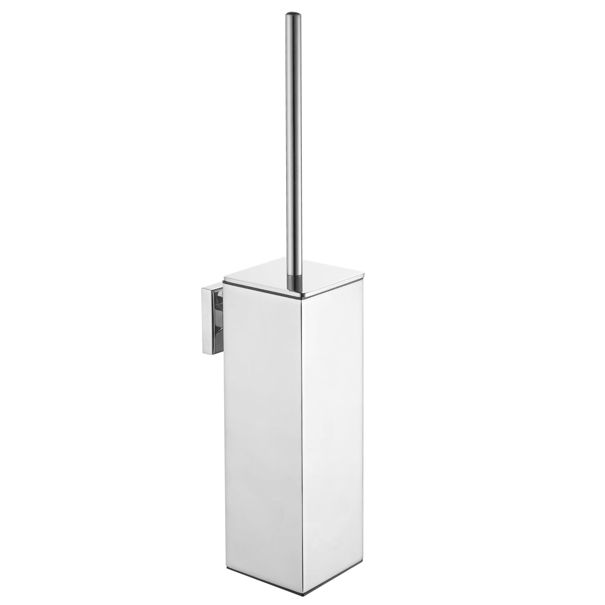 BVL Wall Mounted Toilet Brush – 304 Stainless Steel Square Bathroom Set