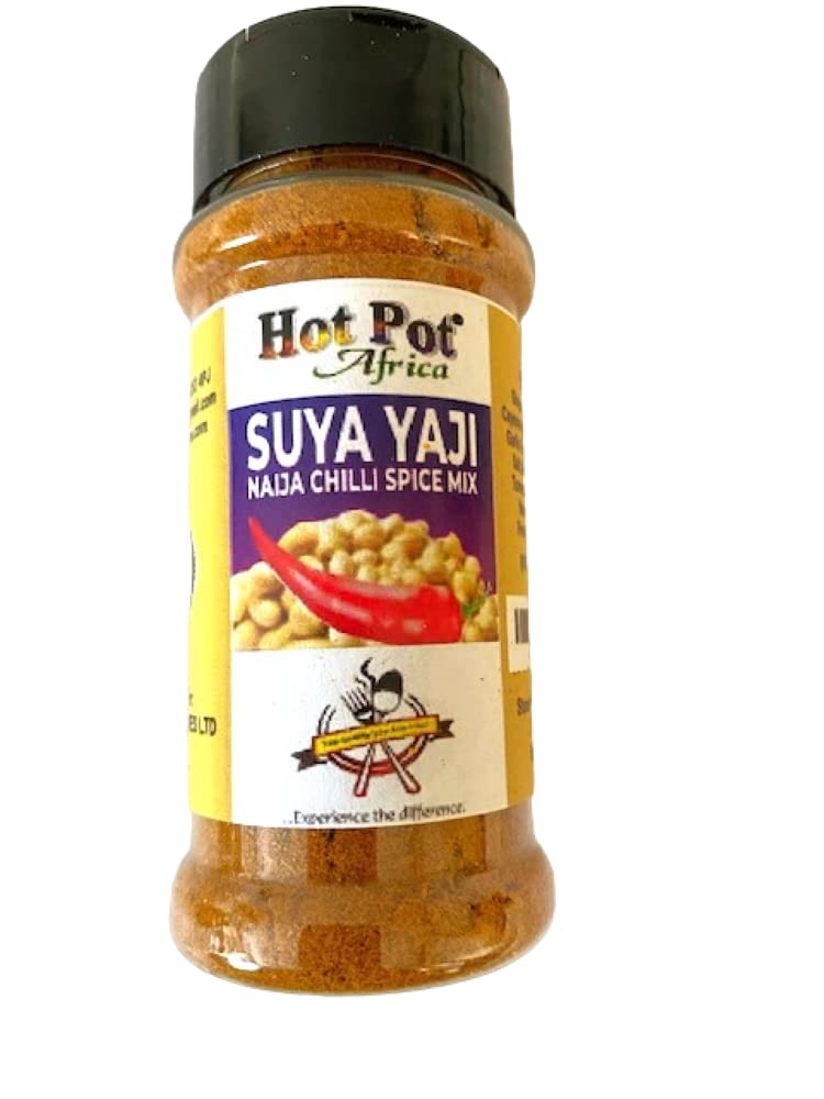 Hot Pot Africa Suya Spice Yaji – 2pk BBQ Kebab Chilli Seasoning (200g)