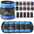 Sportneer Adjustable Ankle Weights Set | Neoprene Wrist Straps 0.9-4.5kg