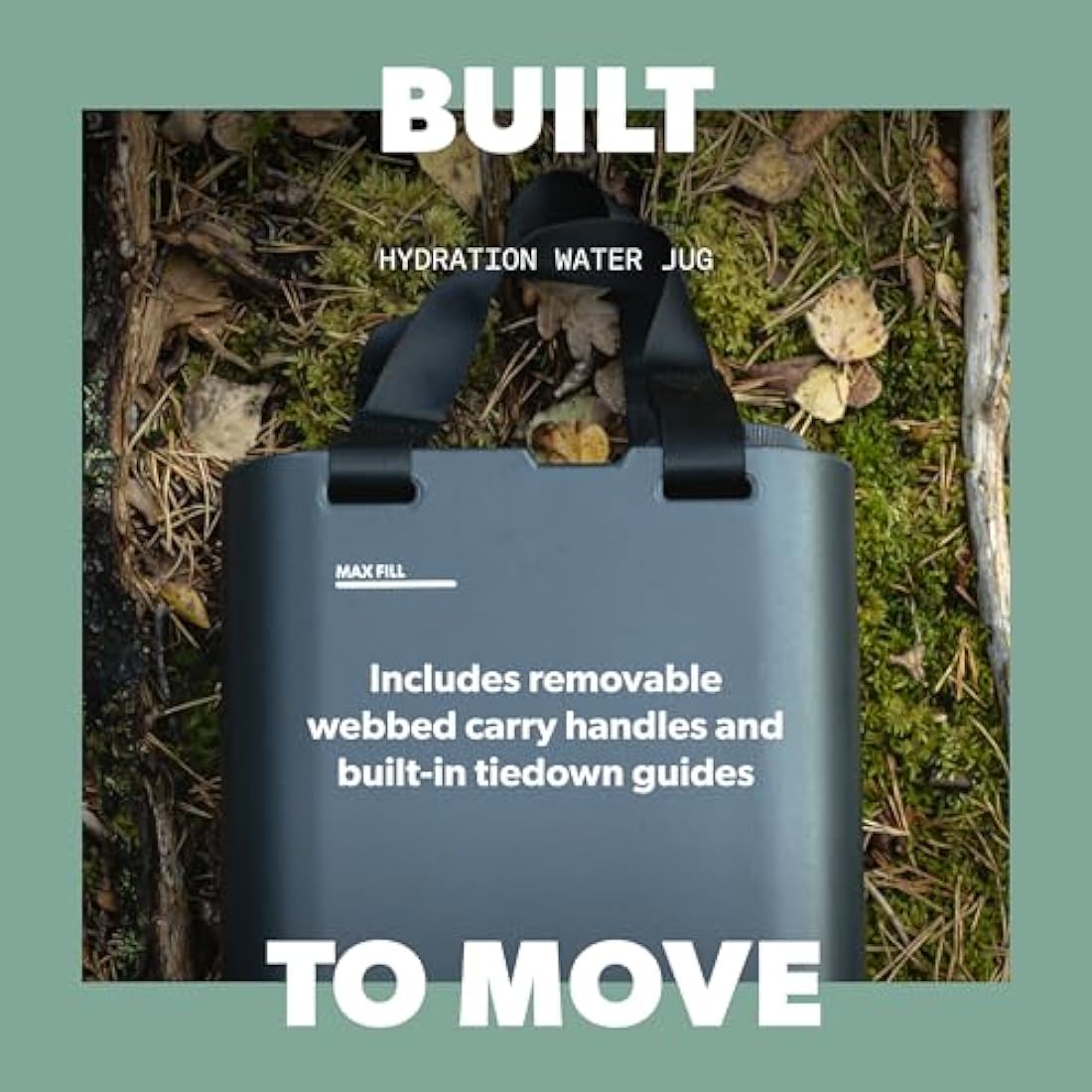 Dometic Go Hydration Water Jug – 11L BPA-Free Storage in Glacier