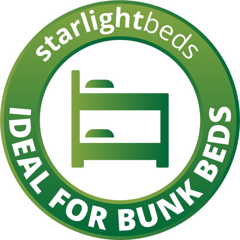 Starlight Beds Ltd Luxury Single Spring Mattress 3ft x 6ft3 90 x 190 cm Spring Mattress