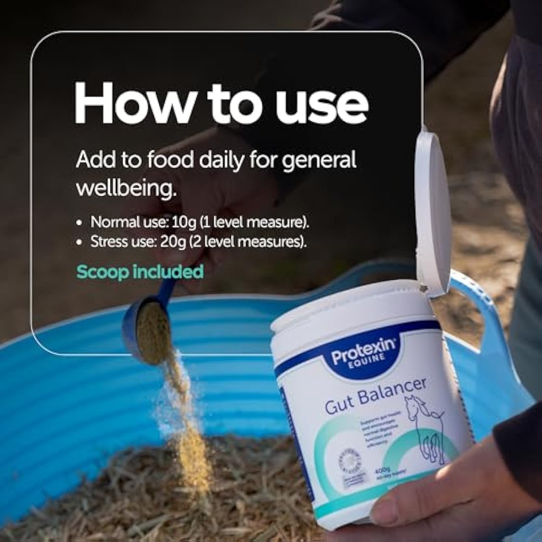 Protexin Equine Gut Balancer | Horse & Pony Digestive Support, 700g