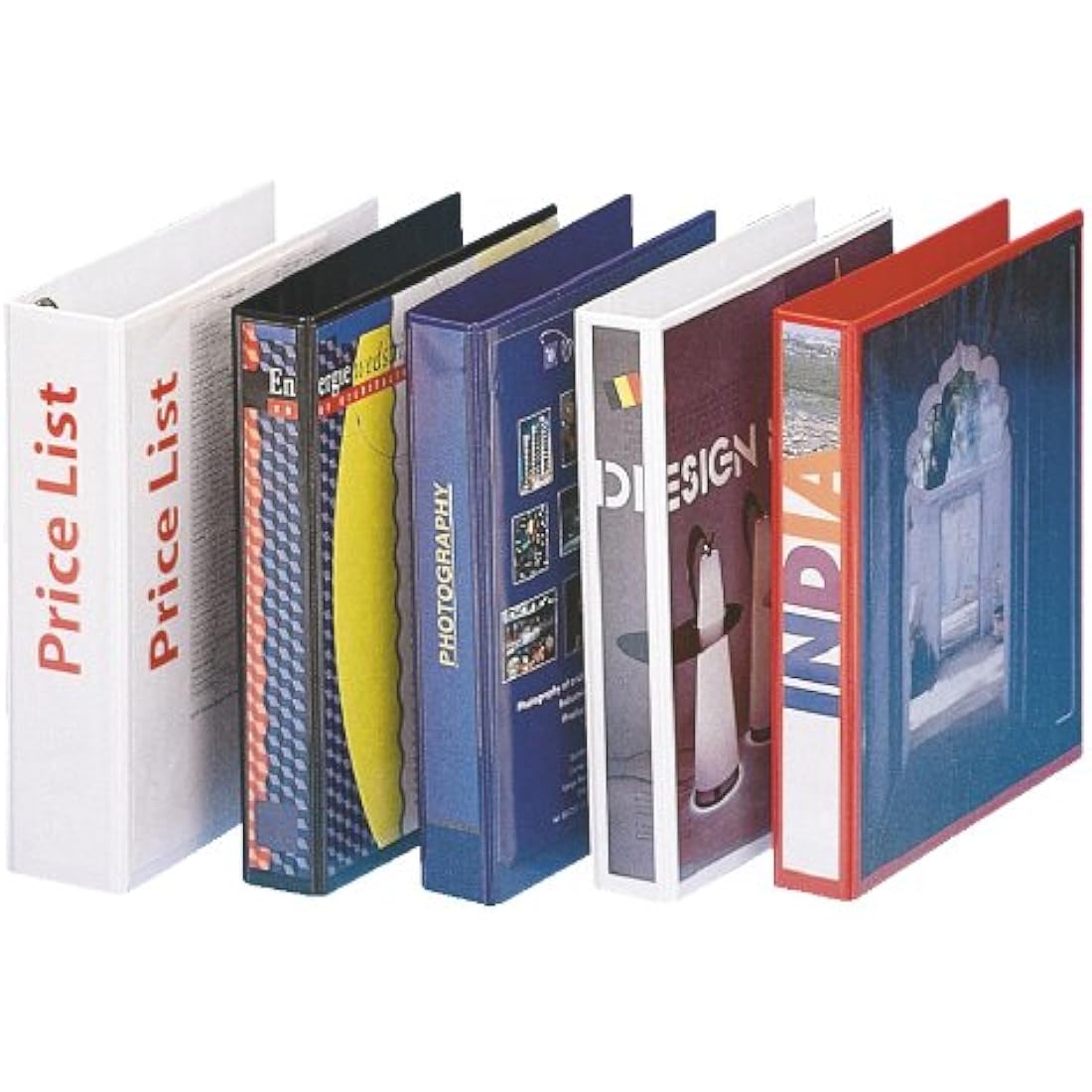 Esselte Essentials A4 Presentation Binder | 4 D-Ring, 3cm, Blue