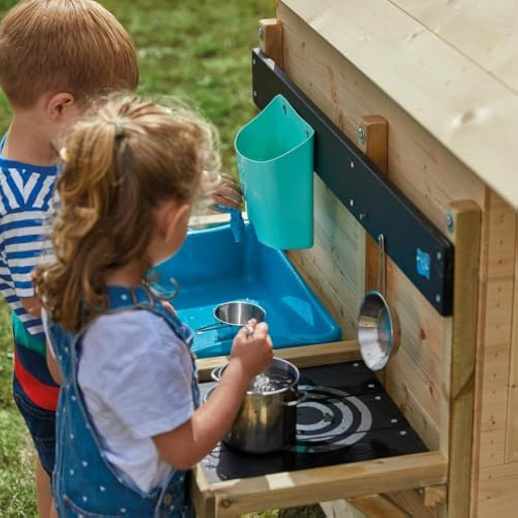 TP Toys Wooden Mud Kitchen Playhouse Accessory with Water Butt