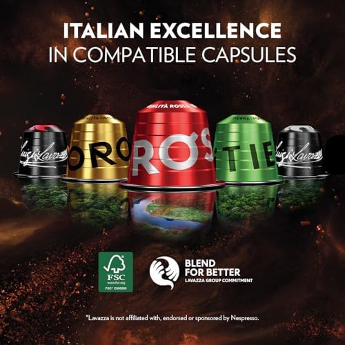 Lavazza Qualità Rossa Nespresso Compatible Capsules - 100 Pack