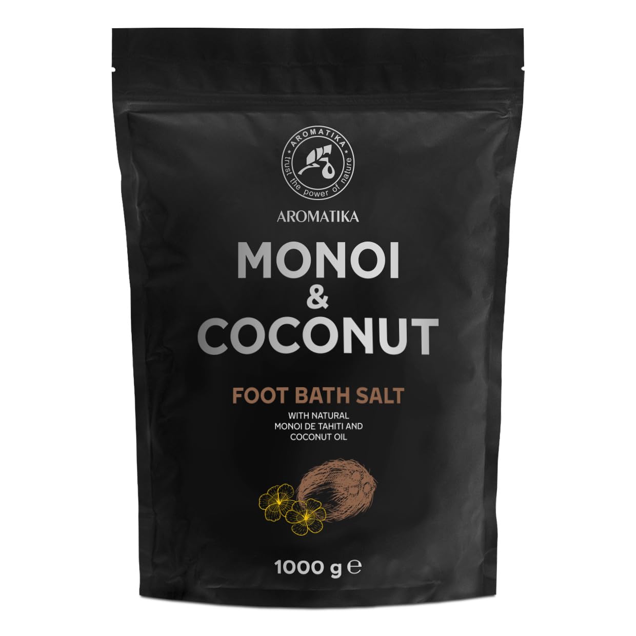 Monoi de Tahiti & Coconut Foot Bath Sea Salt - 1000g