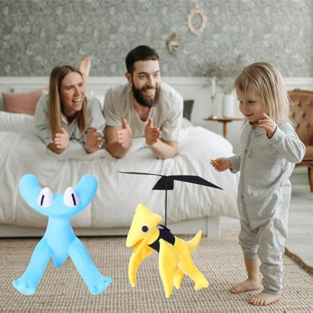 FASTEXX Rainbow Friends Cyan Plush – Chapter 2 Horror Soft Toy Figure