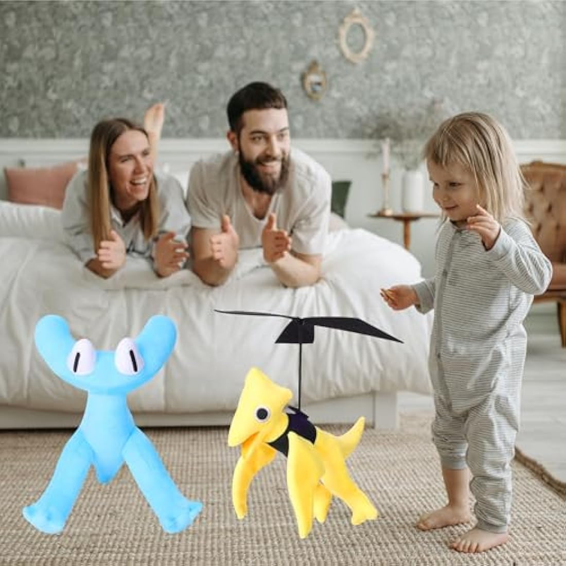 FASTEXX Rainbow Friends Cyan Plush – Chapter 2 Horror Soft Toy Figure