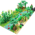Jungle Animals Building Blocks – 582pc Forest Garden Set