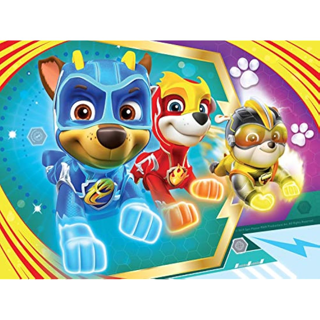 Ravensburger Paw Patrol Mighty Pups 4-in-1 Jigsaw Puzzles for Kids
