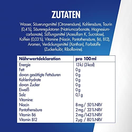 Red Bull Sugar Free Energy Drink – 250ml Cans (Pack of 24 Bulk)