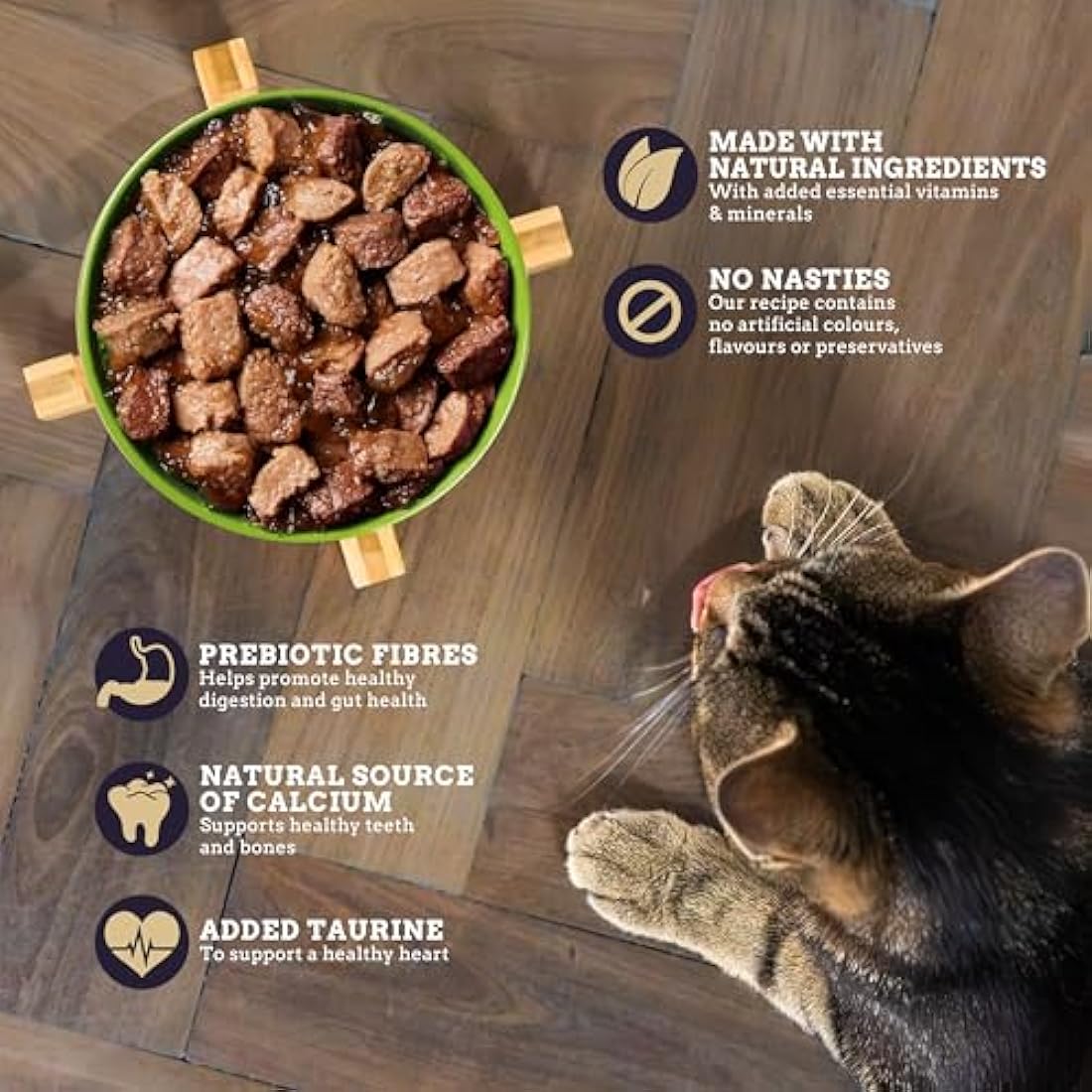 Webbox Naturals Kitten Wet Cat Food | Meat & Fish in Jelly (60 x 100g)