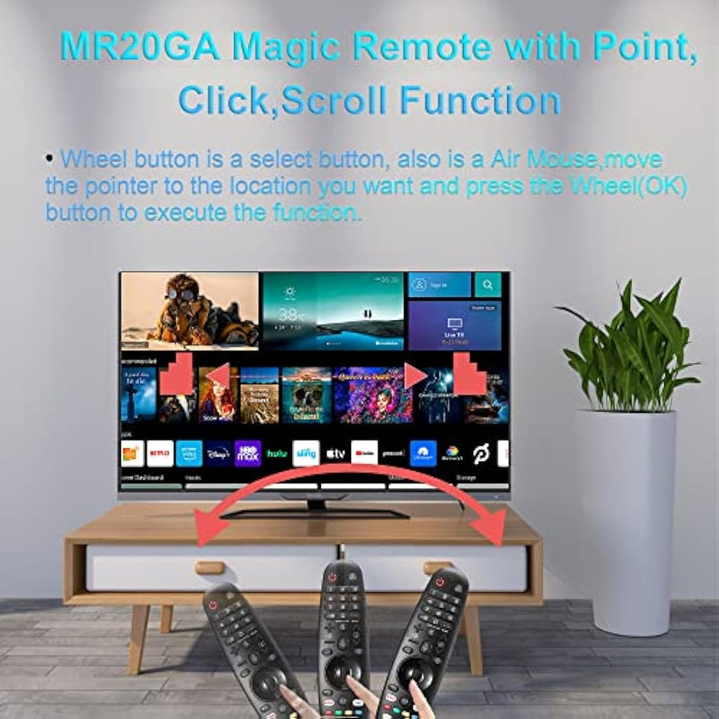 Jolof Store LG Magic Remote Replacement MR20GA MR19BA with Voice & Pointer