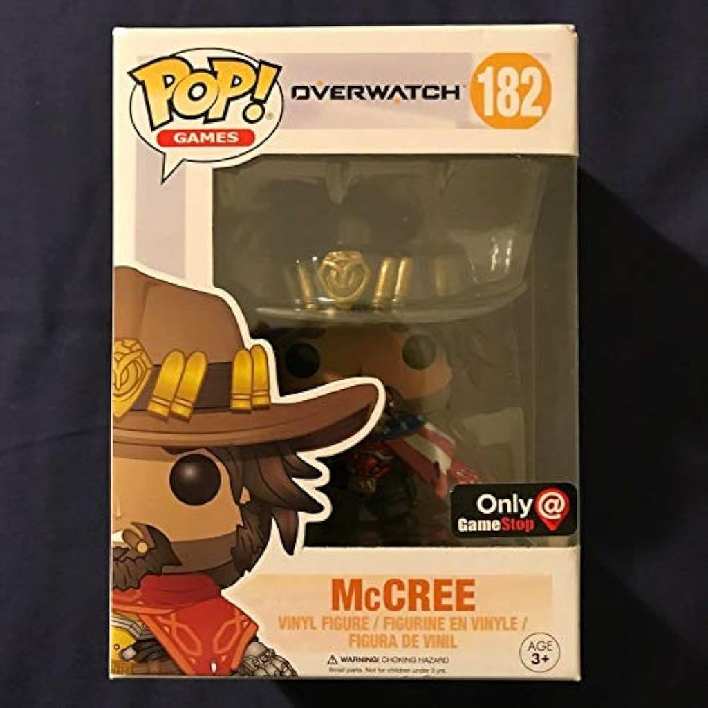 Funko Pop! Overwatch USA McCree Exclusive #182 Vinyl Figure - Jolof Store