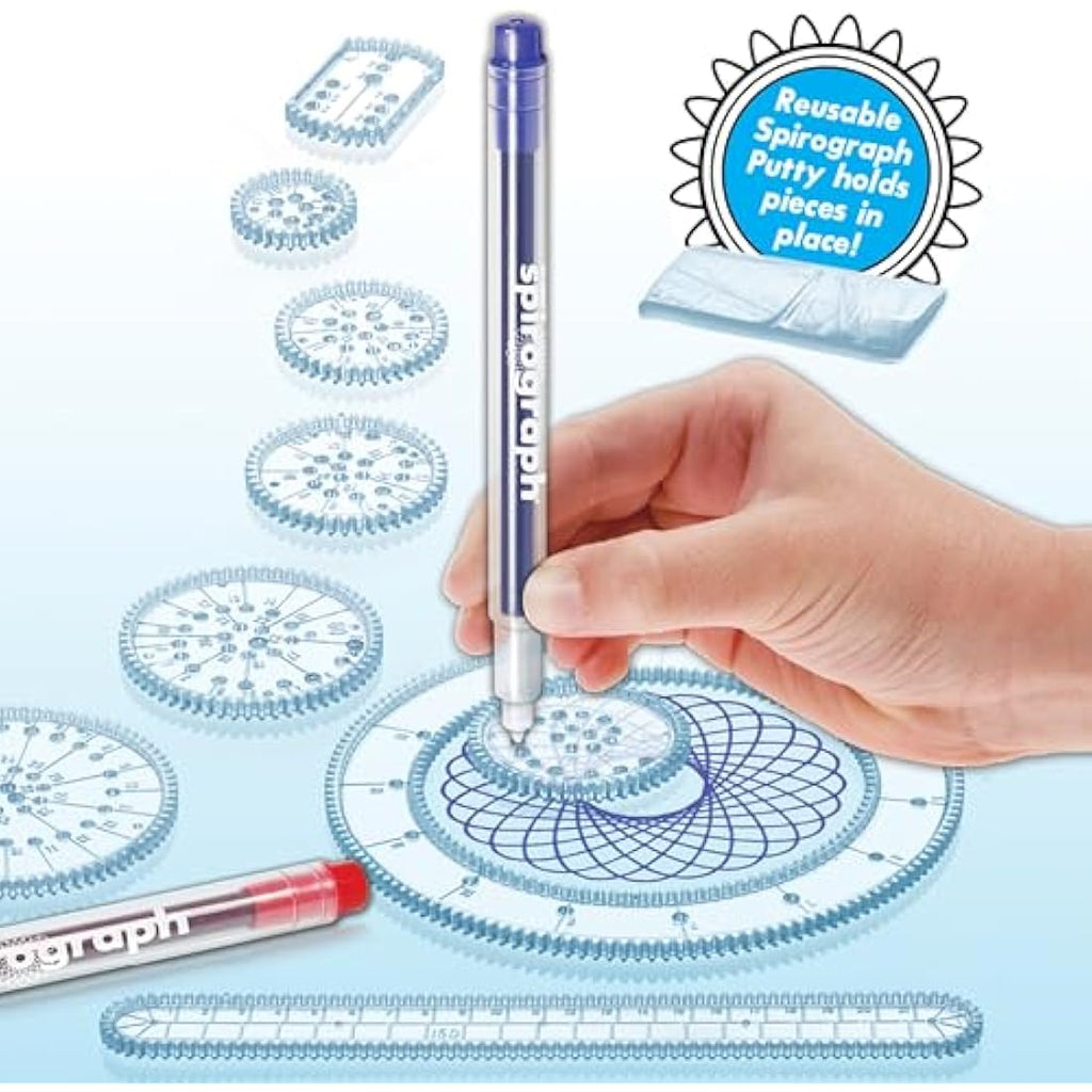 Spirograph Design Tin Set by Jolof Store – Creative Geometric Art Kit