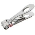 REMOS Stainless Steel Nail Clipper - Pink 7cm Precision Manicure Tool